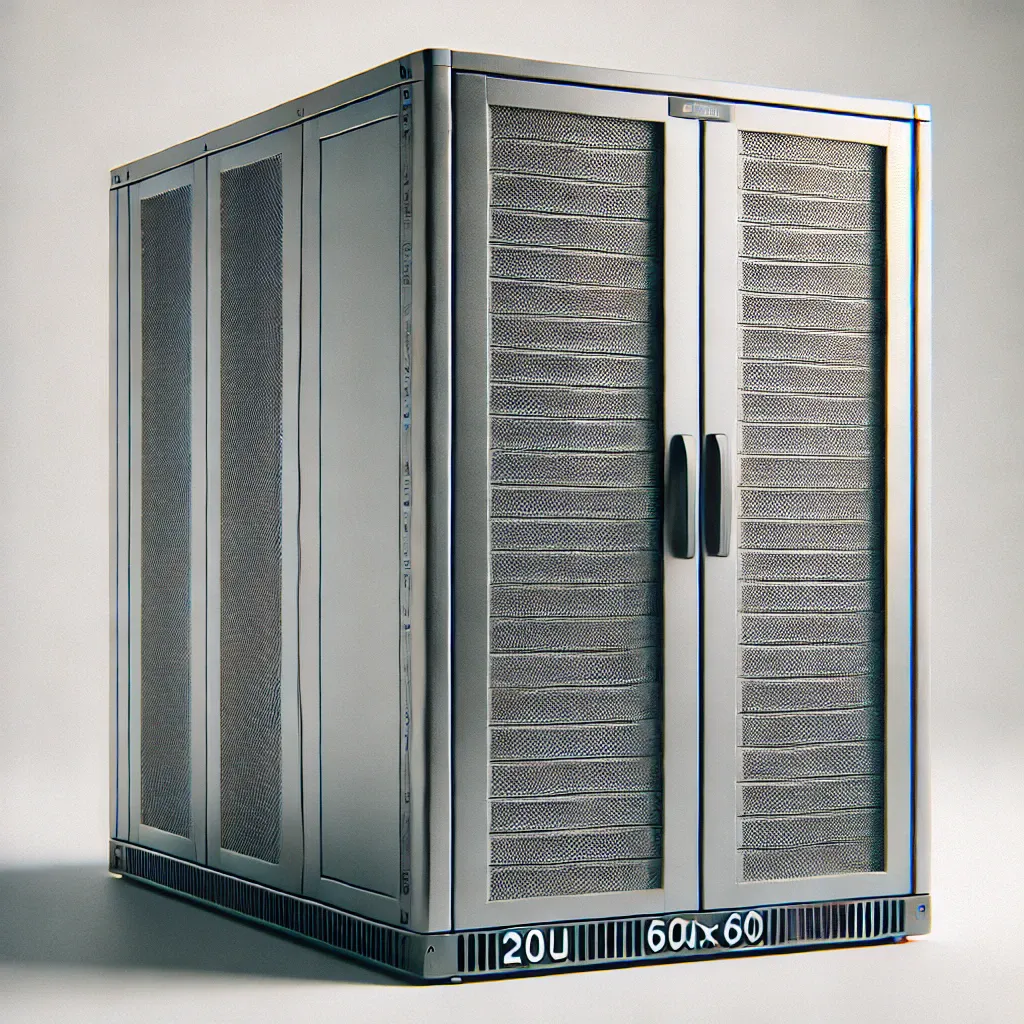 20U 600x600 Star Serisi Dikili Tip Rack Kabinet