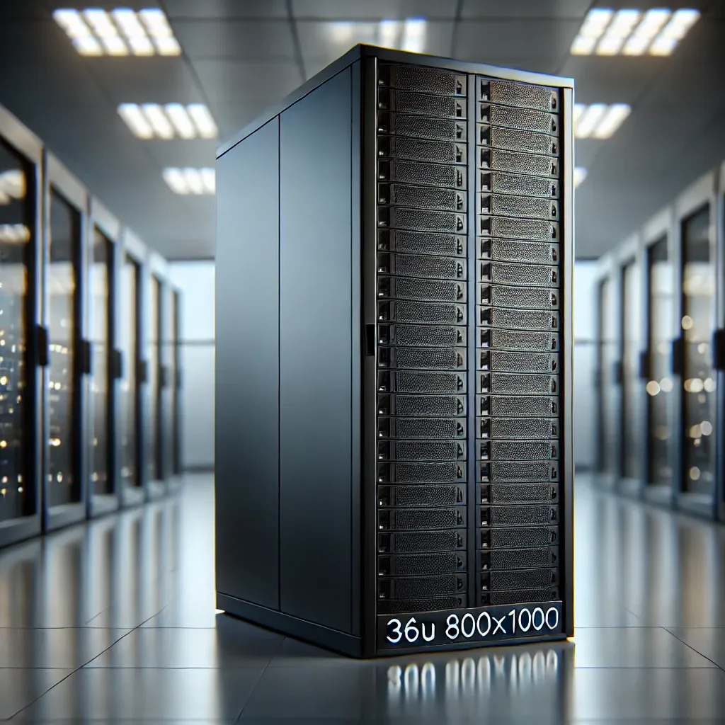 36U 800x1000 Star Serisi Dikili Tip Rack Kabinet