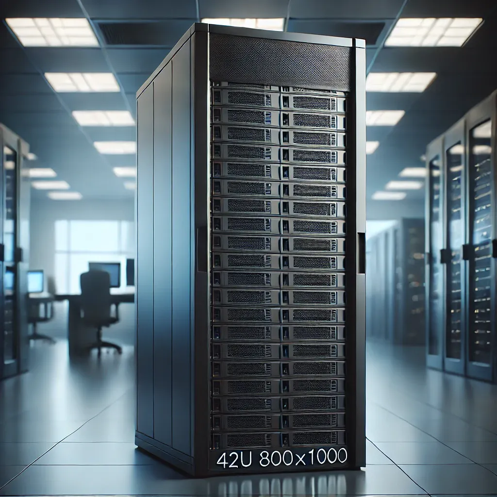 42U 800x1000 Star Serisi Dikili Tip Rack Kabinet