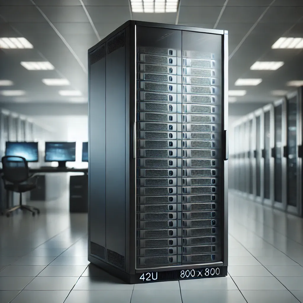 42U 800x800 Star Serisi Dikili Tip Rack Kabinet
