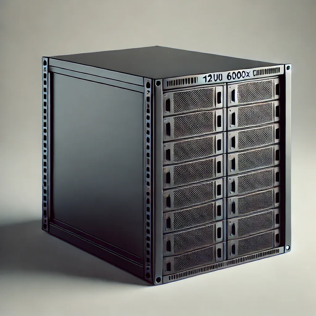 12U 600x600 Star Serisi Dikili Tip Rack Kabinet